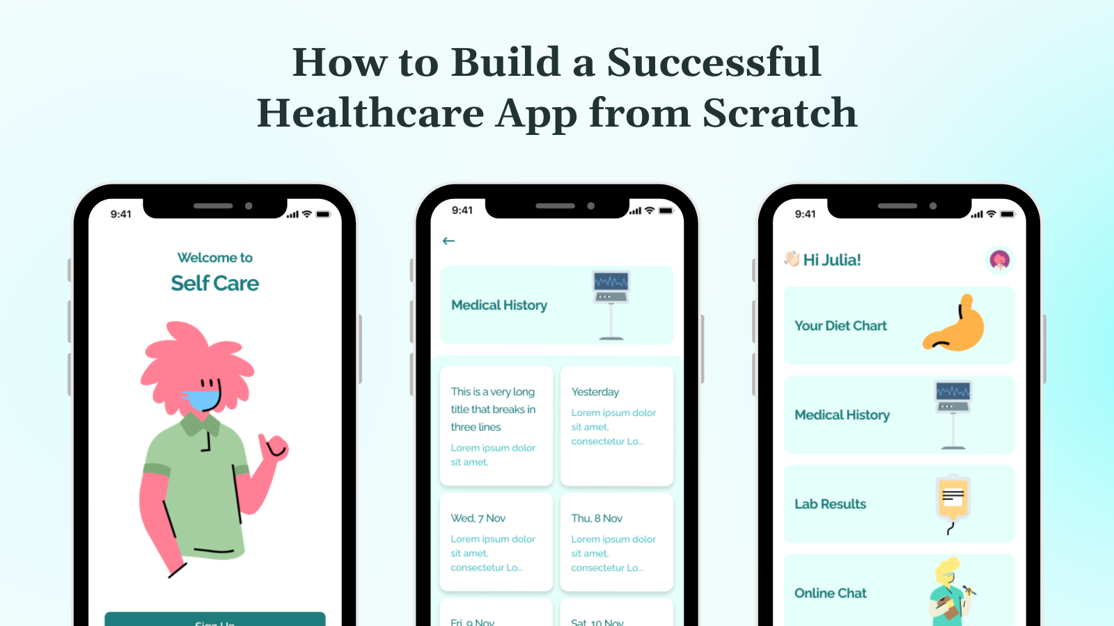 Healthcare app development