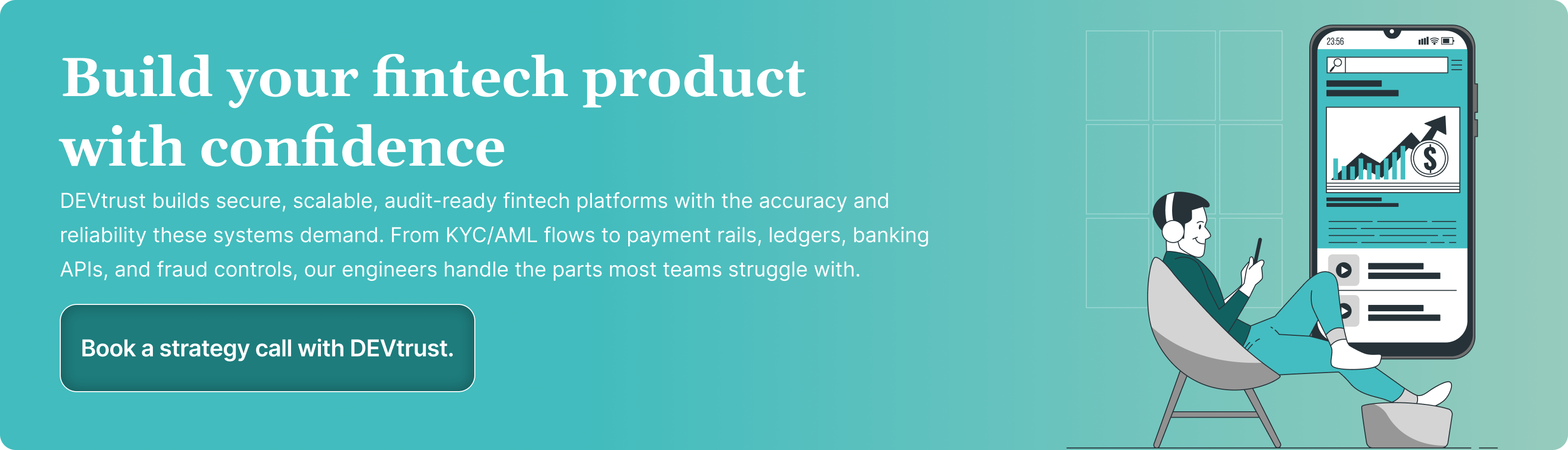 Build your fintech product with confidence