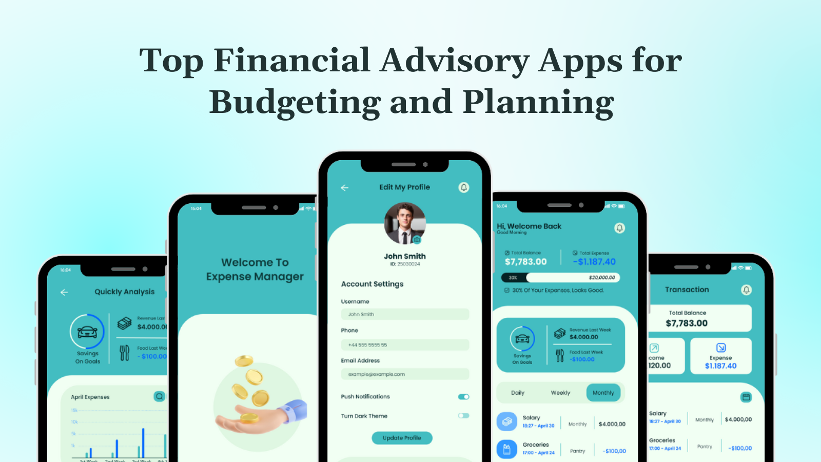 Top Financial Advisory Apps for Budgeting and Planning