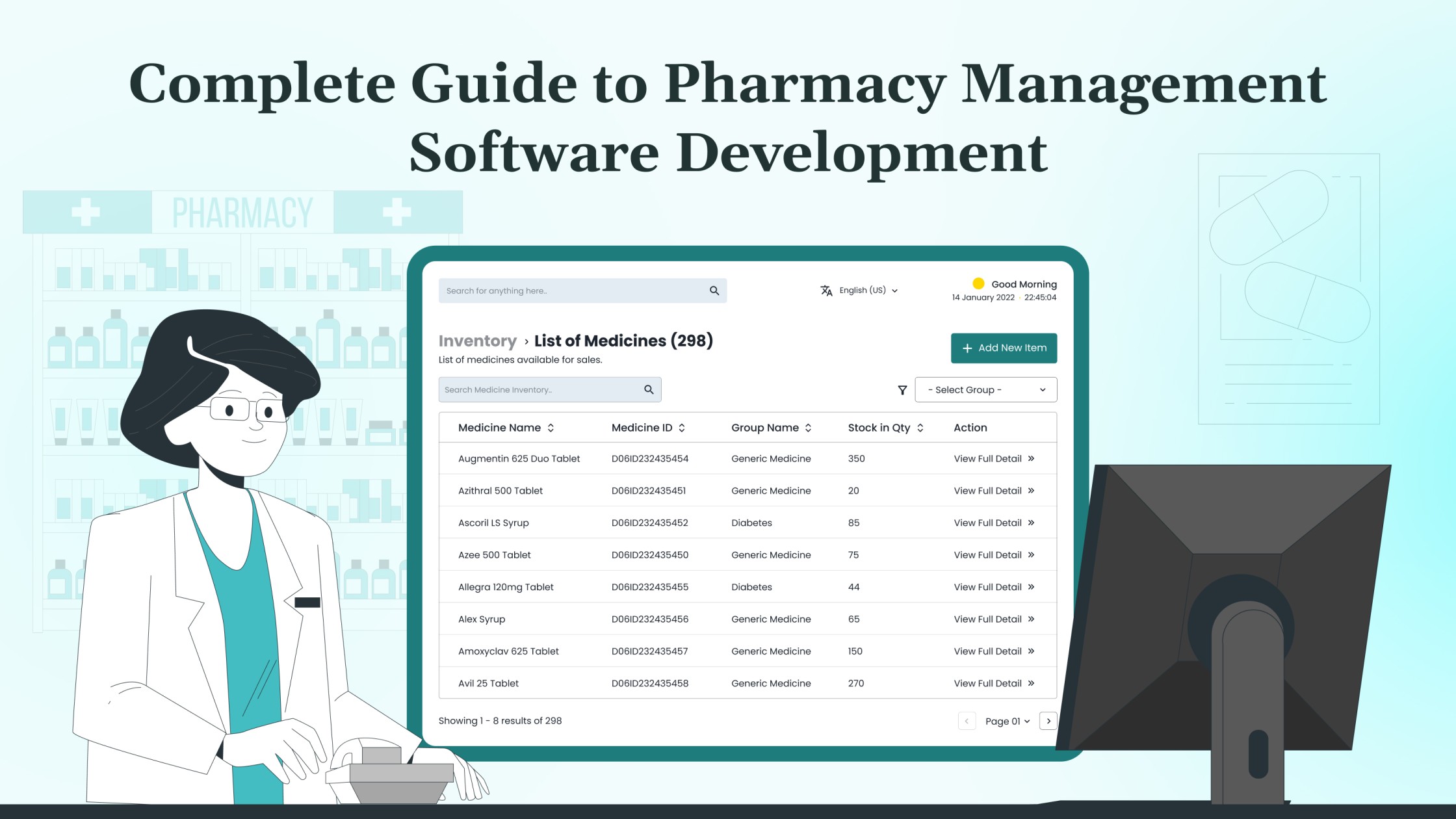 Complete Guide to Pharmacy Management Software Development