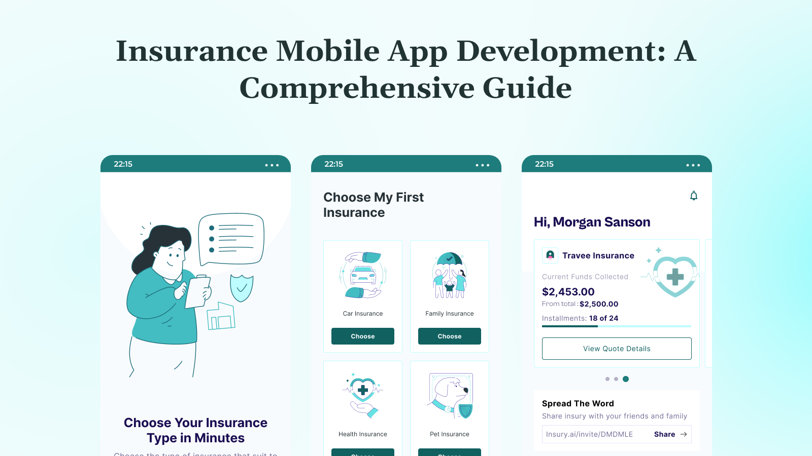 Insurance Mobile App Development A Comprehensive Guide
