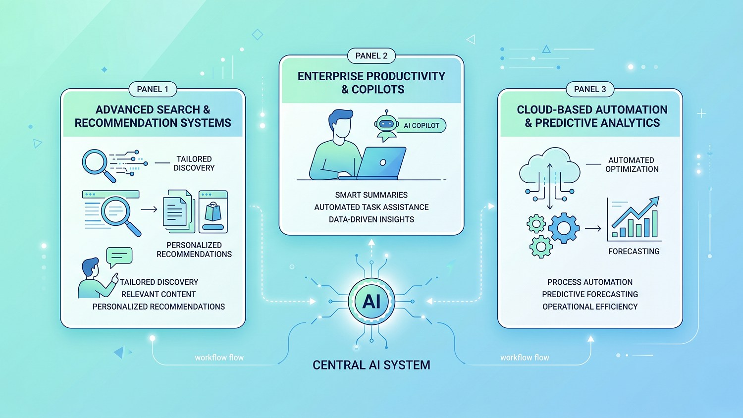 How leading companies use AI in financial software to improve performance and efficiency