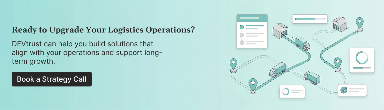 custom logistics management software solution